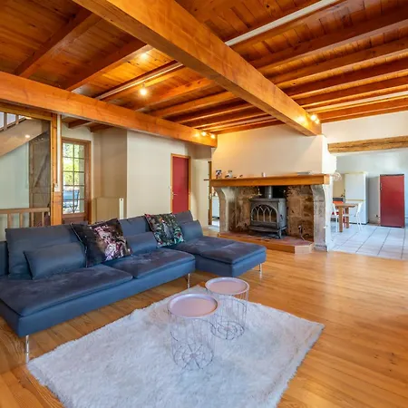 Au Coeur De - Magnifique En Pierres Pour 7 Personnes - Piscine Privee - Poele - Vue Imprenable Sur Le Village - Jardin - Garage Villa Bruniquel