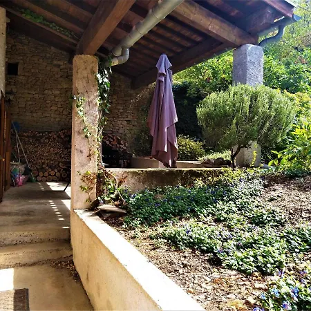 Au Coeur De - Magnifique En Pierres Pour 7 Personnes - Piscine Privee - Poele - Vue Imprenable Sur Le Village - Jardin - Garage