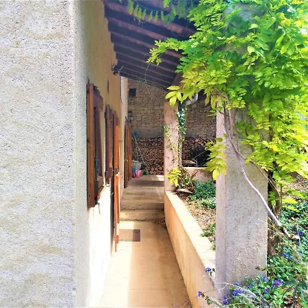 Au Coeur De - Magnifique En Pierres Pour 7 Personnes - Piscine Privee - Poele - Vue Imprenable Sur Le Village - Jardin - Garage Villa