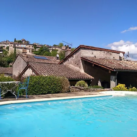 Villa Au Coeur De - Magnifique En Pierres Pour 7 Personnes - Piscine Privee - Poele - Vue Imprenable Sur Le Village - Jardin - Garage *