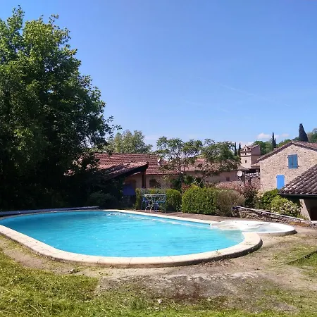 Au Coeur De - Magnifique En Pierres Pour 7 Personnes - Piscine Privee - Poele - Vue Imprenable Sur Le Village - Jardin - Garage * Bruniquel